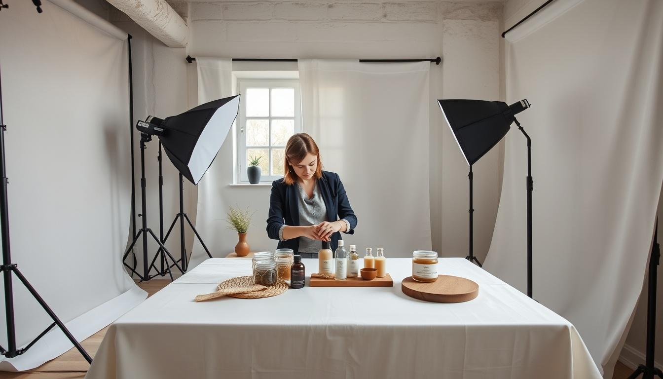 Product photos that support your brand